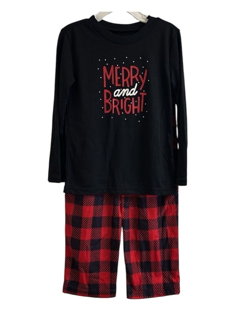 Jammies For Your Families Toddler Christmas Pajama Set NEW 2pc Buffalo Plaid 4T